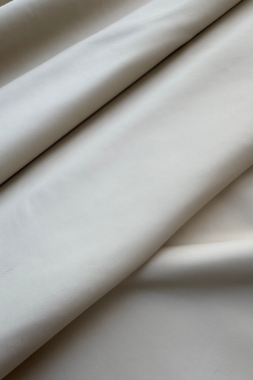 Leder nappa beige