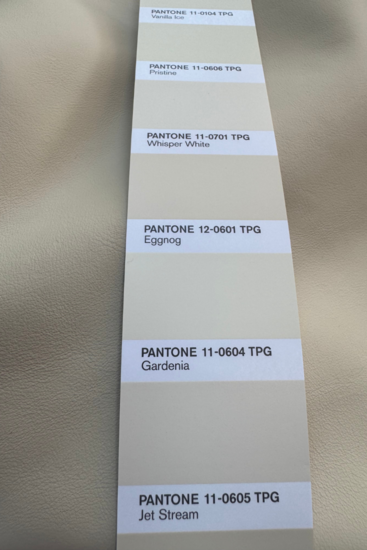 Nappa leer beige