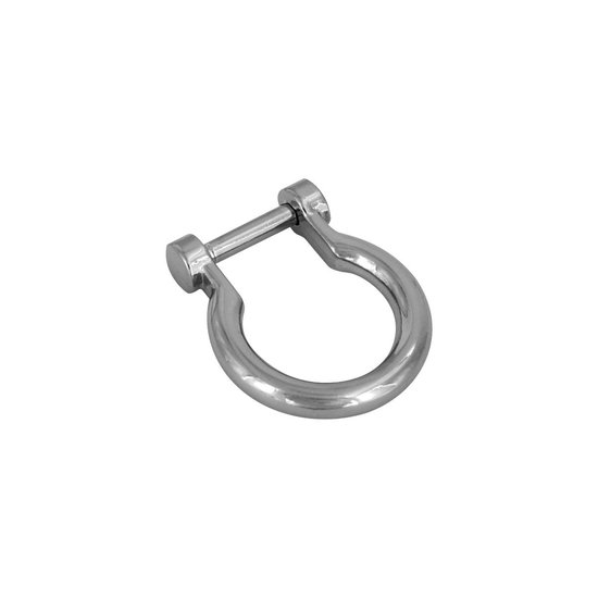 D-ring zilver