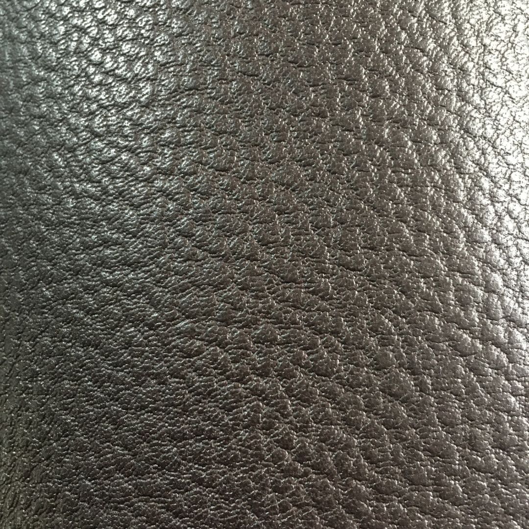 oppervlakkig herhaling groei donkerbruin leder - The Leather Sales