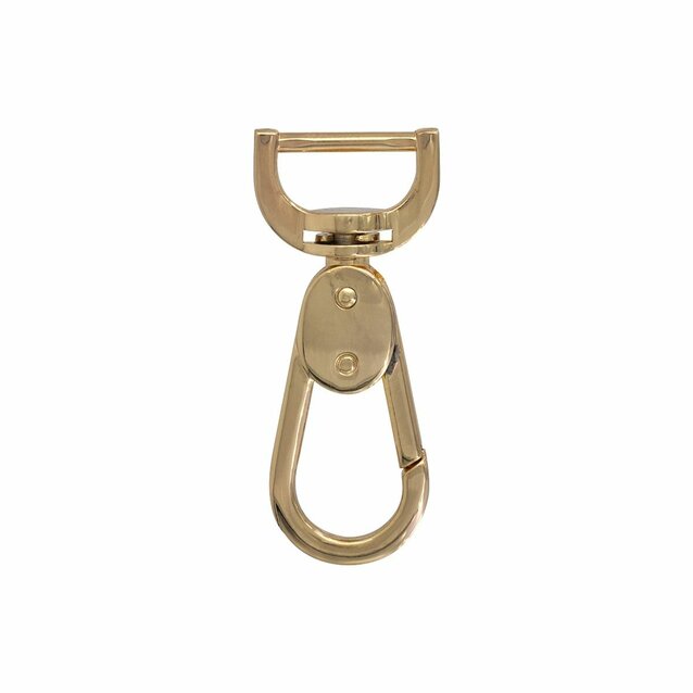 Musketonhaak - doorvoer 20 mm 