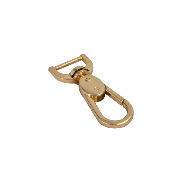 Musketonhaak - doorvoer 20 mm 