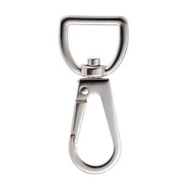 Musketonhaak - doorvoer 25 mm 