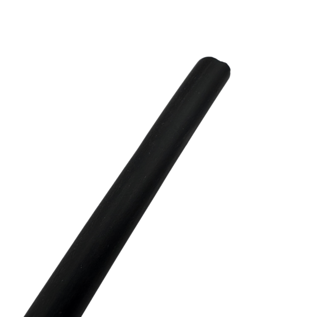 Zwarte PVC-buis - 9 mm